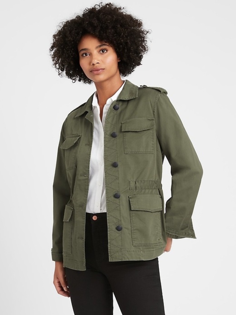 Banana Republic Twill Utility Jacket
